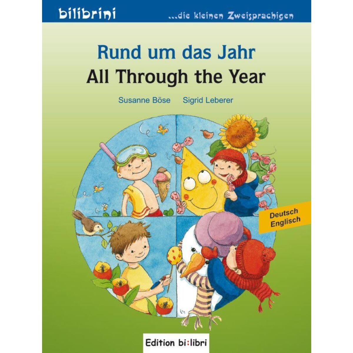 Rund um das Jahr. Kinderbuch Deutsch-Englisch von Hueber Verlag GmbH